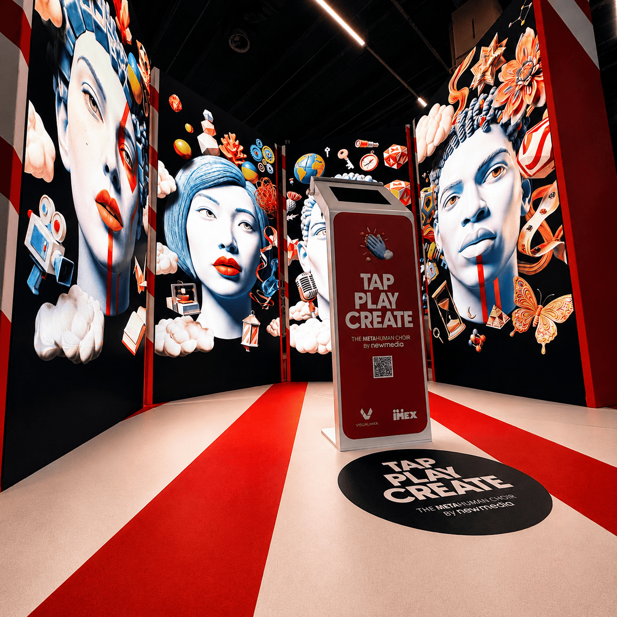 NewMedia MetaHuman Choir Featured in BizBash: AI-Powered Live Event Experiences Go Mainstream