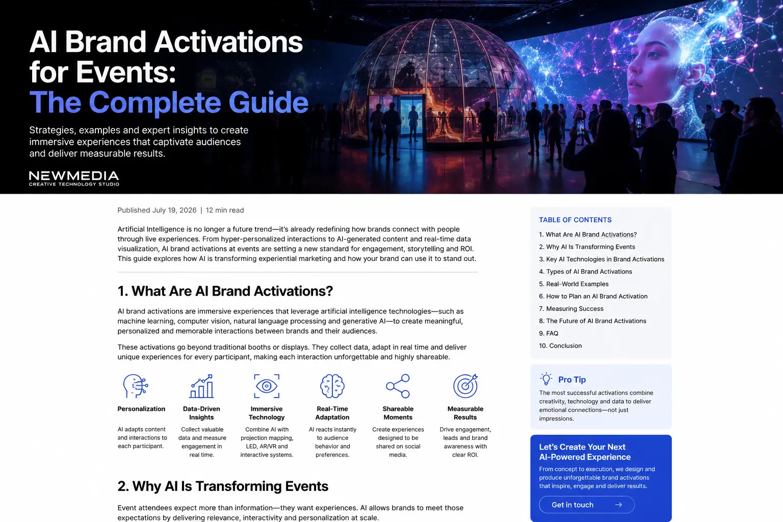 AI Brand Activations for Events: The Complete Guide