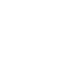 White chain link icon on black background.