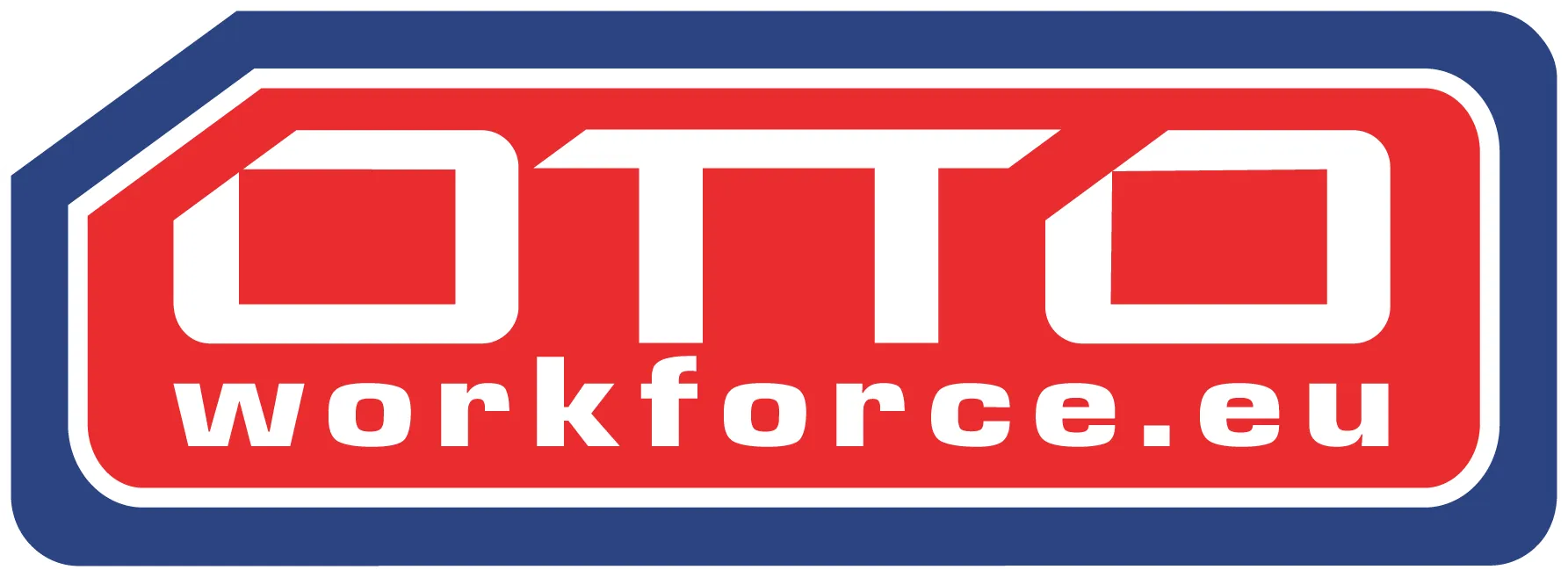 OTTO logo with the text 'workforce.eu' inside a red and blue rounded rectangular shape.