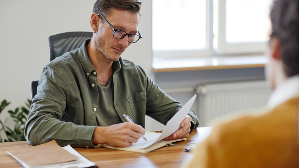 Illustration representing intelligence testing in recruitment