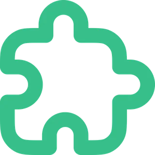 Icoon puzzelstuk