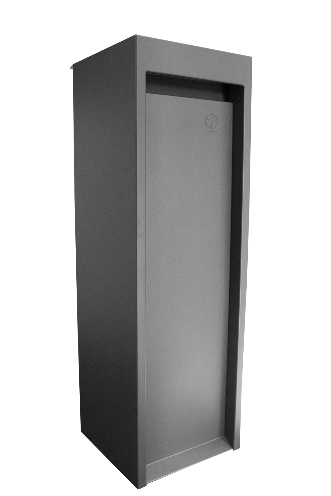 Brievenbus Colum met pakjesbus