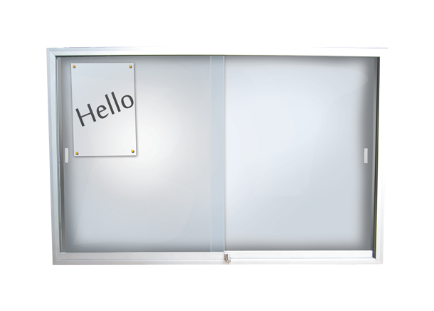 Vitrines à guillotine