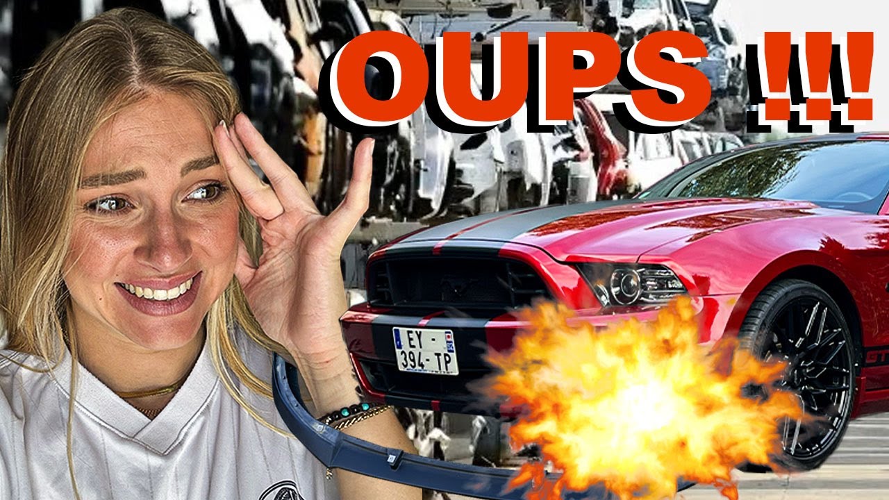  J'ai CASSÉ La Lame De La Mustang !!!