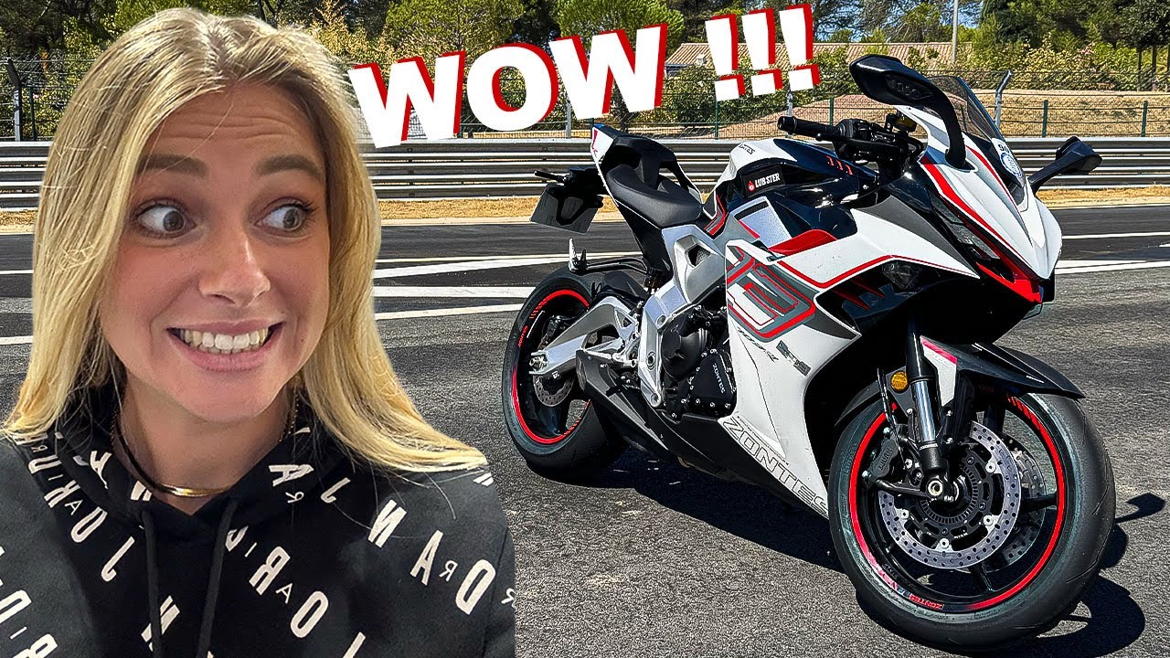 Je Teste La ZONTES 703 RR SUR CIRCUIT !!!!