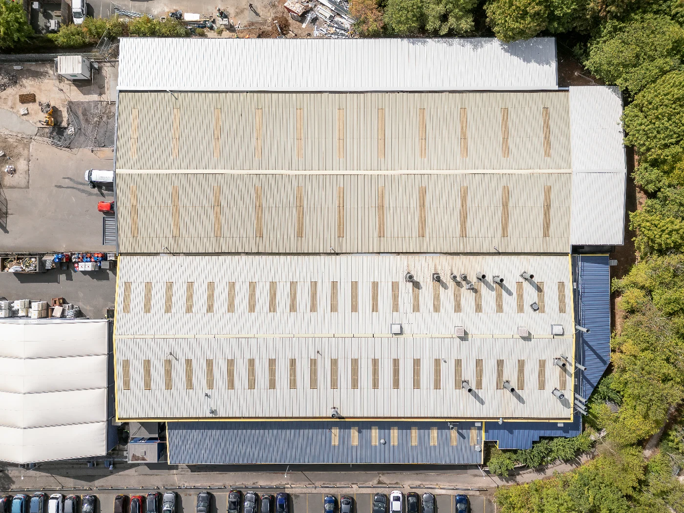 Completed Titan Self Storage facility built by MSB Group UK in Telford