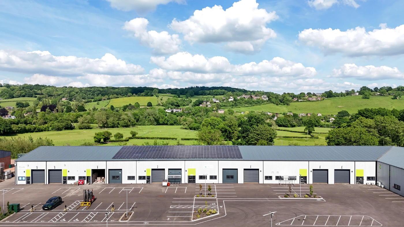 Cladding and roofing installation at Longhope Business Park by MSB Group UK