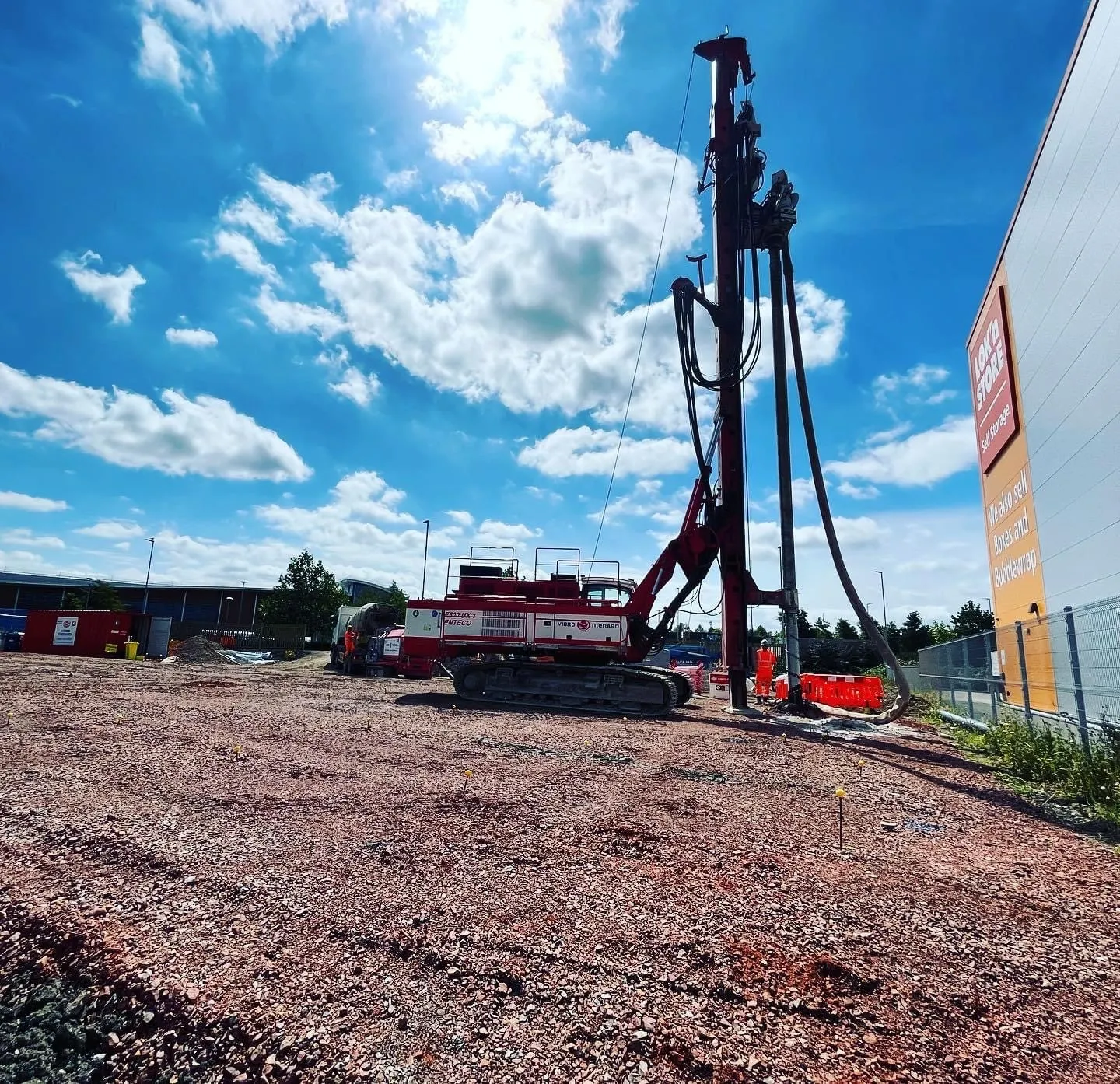 Underground stormwater attenuation and drainage installation for a high-volume food production site, MSB Group UK