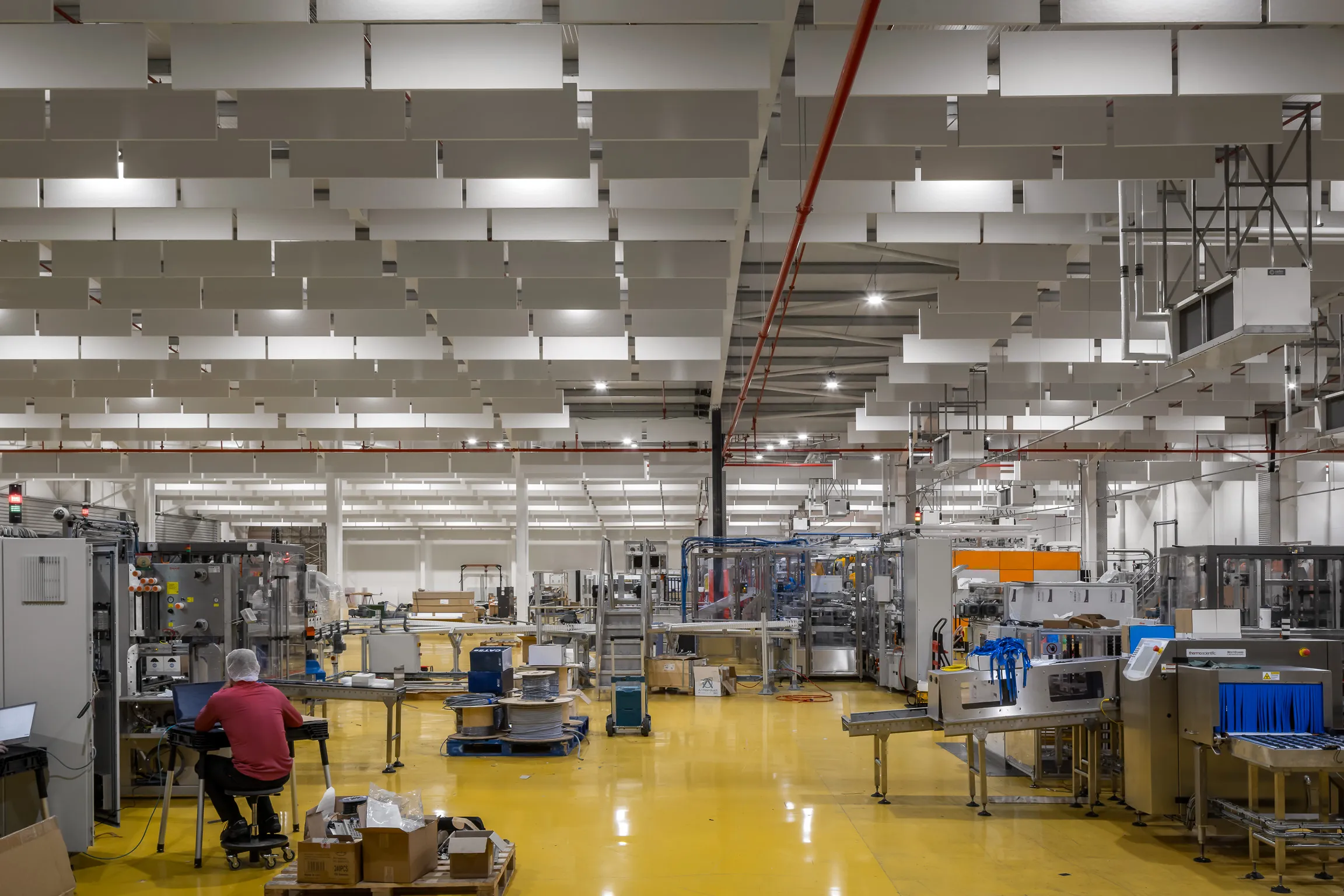 Food and drink manufacturing facility interior, Magna House, designed and built by MSB Group UK