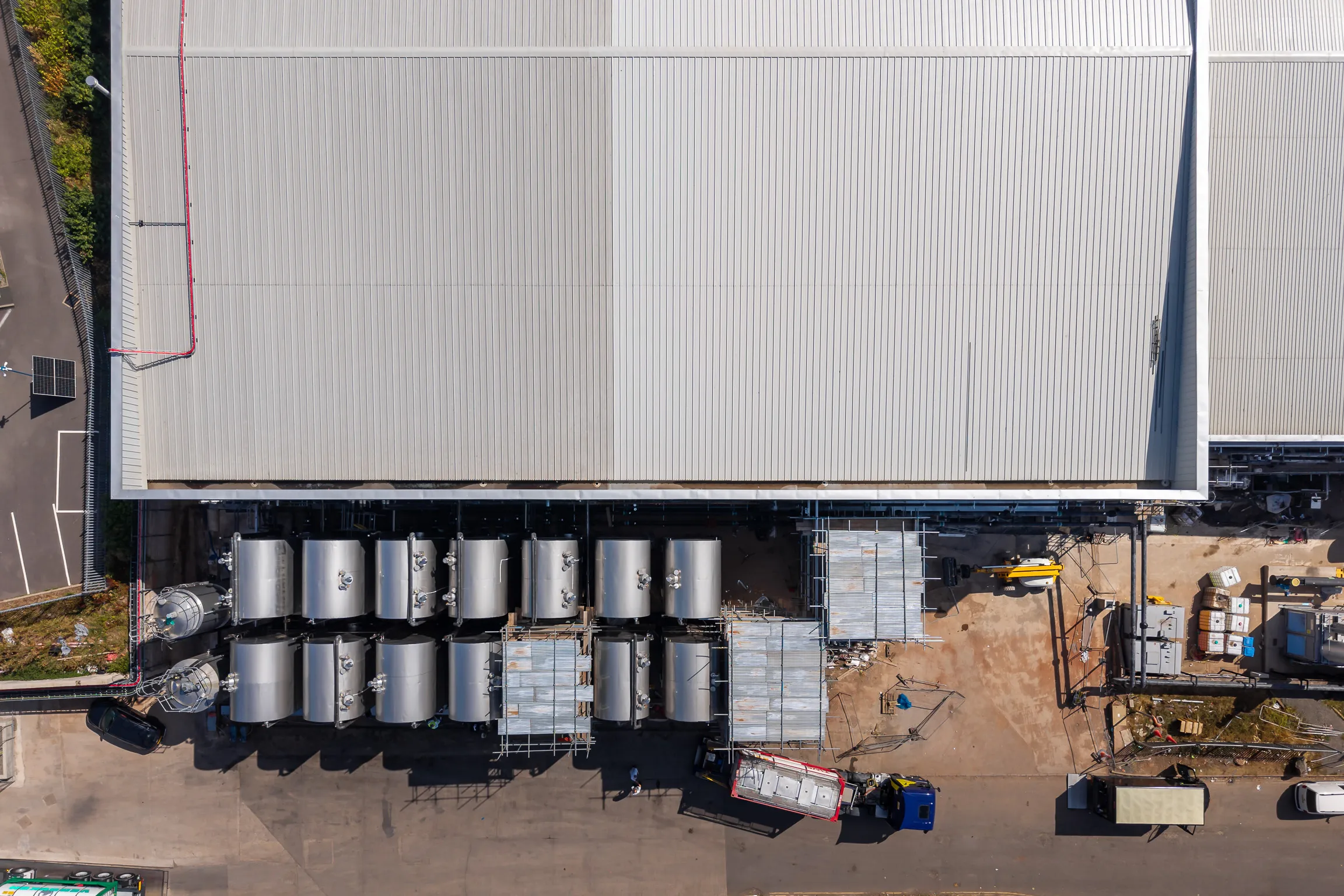 Full roof over-cladding installation for temperature control and energy efficiency on a food manufacturing facility, MSB Group UK