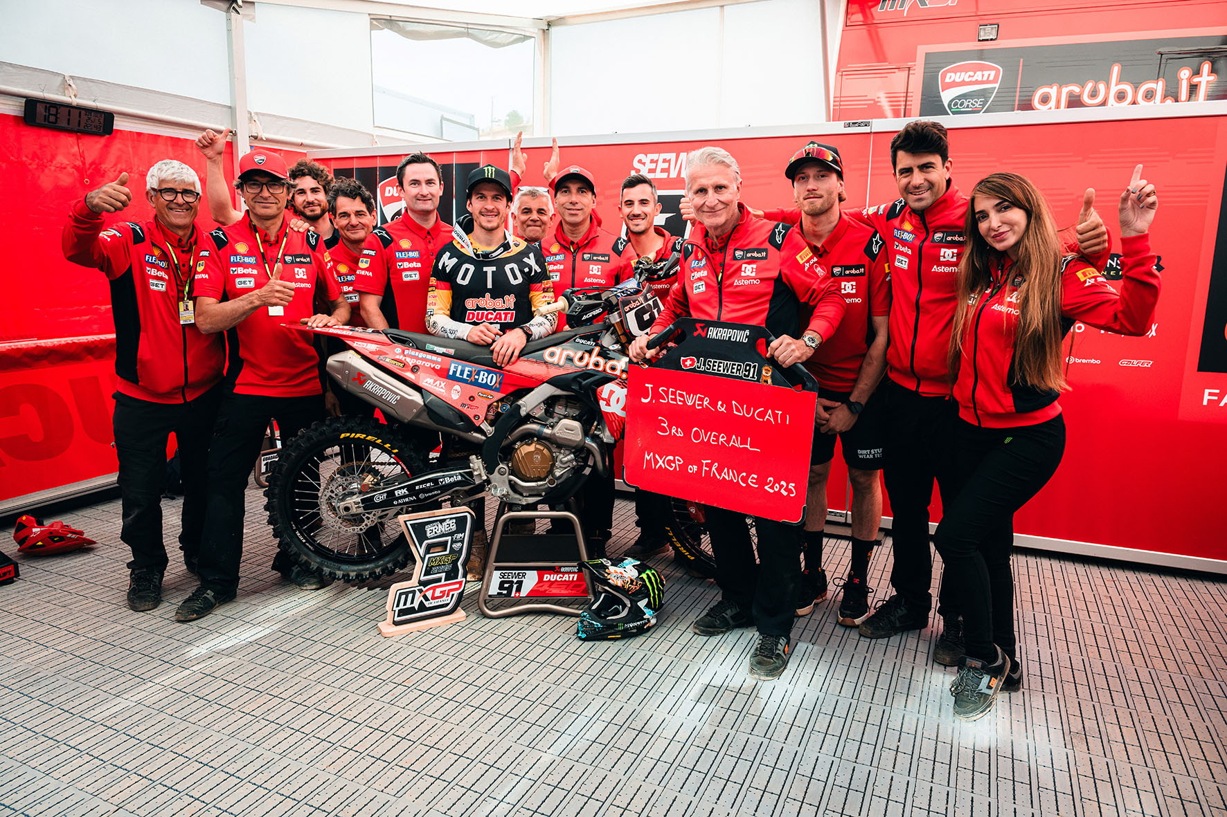 Ducati and Maddii Racing Team conclude their collaboration.