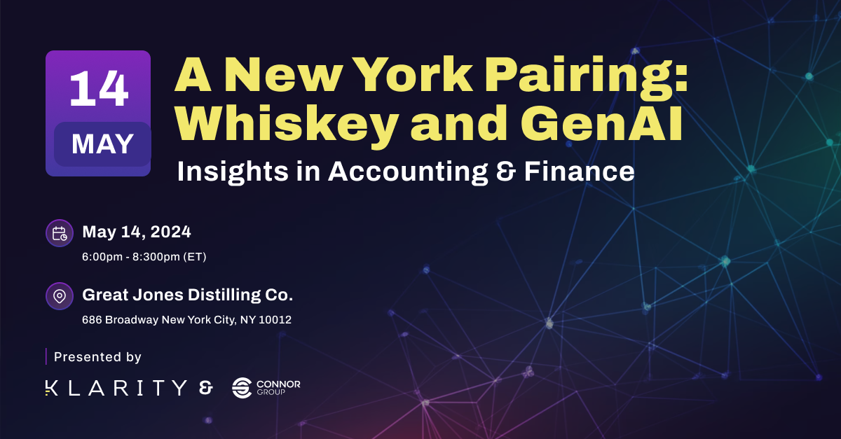 A New York Pairing: Whiskey and GenAI in Accounting
