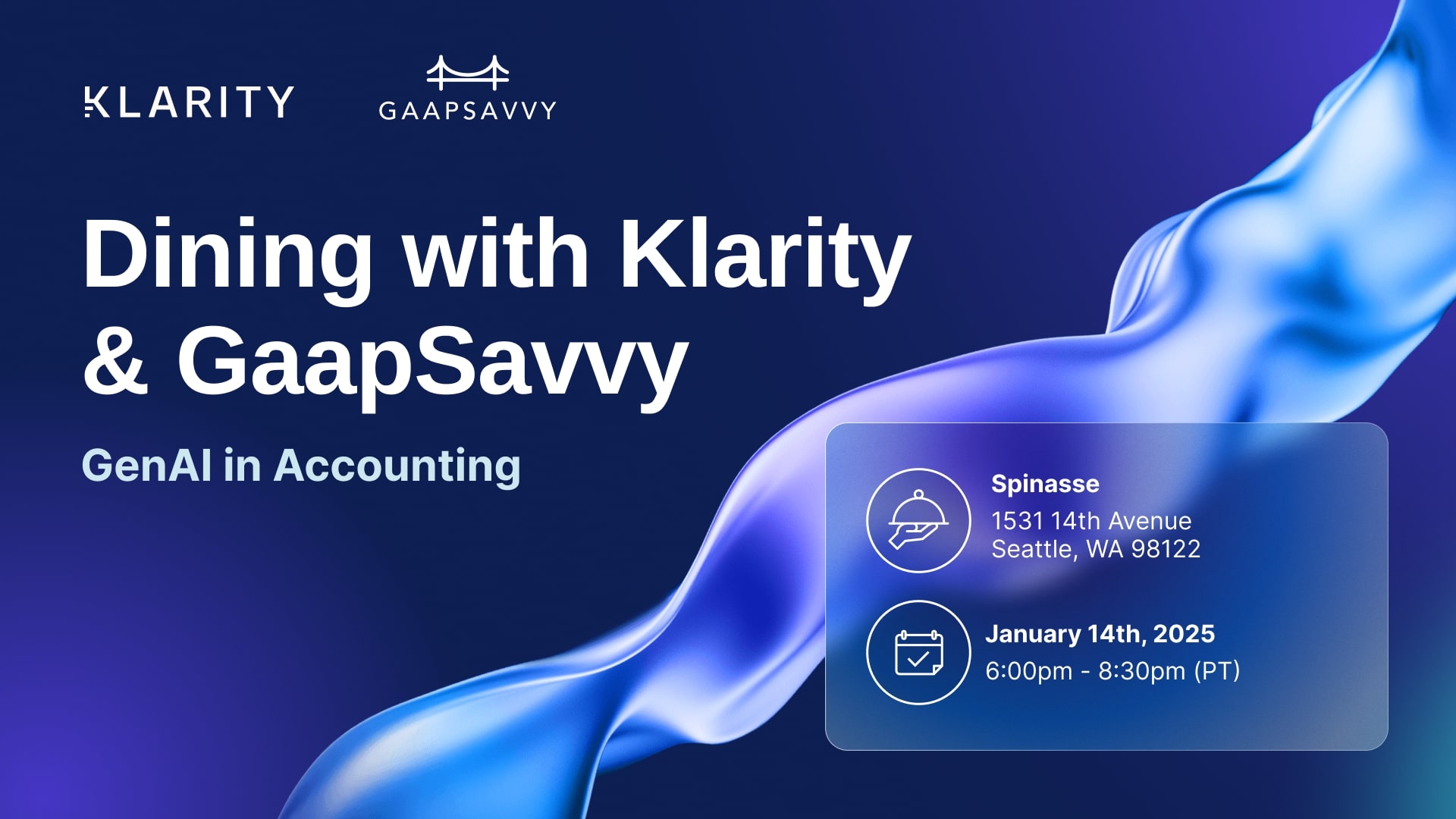 Dining with Klarity & GaapSavvy: GenAI in Accounting