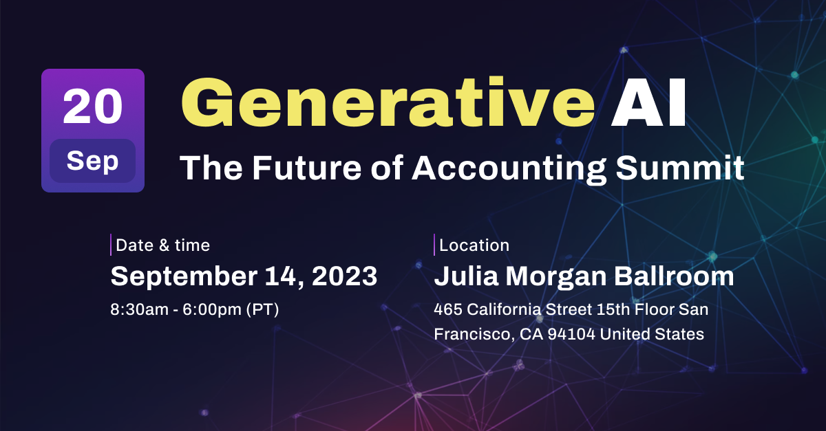Generative AI: The Future of Accounting Summit