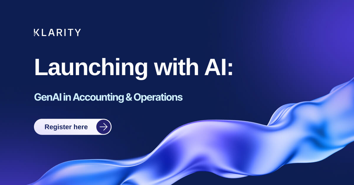 Launching with AI: GenAI in Accounting & Operations