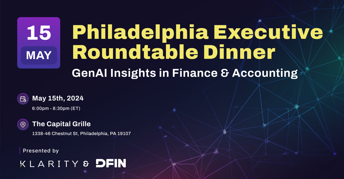 Philadelphia Executive Roundtable Dinner