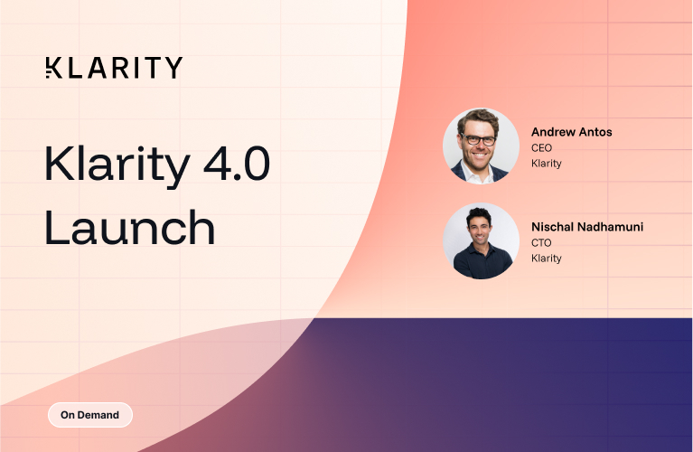 Klarity 4.0 Launch