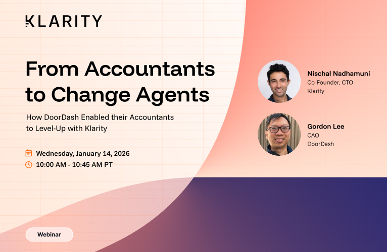 From Accountants to Change Agents: How DoorDash Enabled their Accountants to Level-Up with Klarity