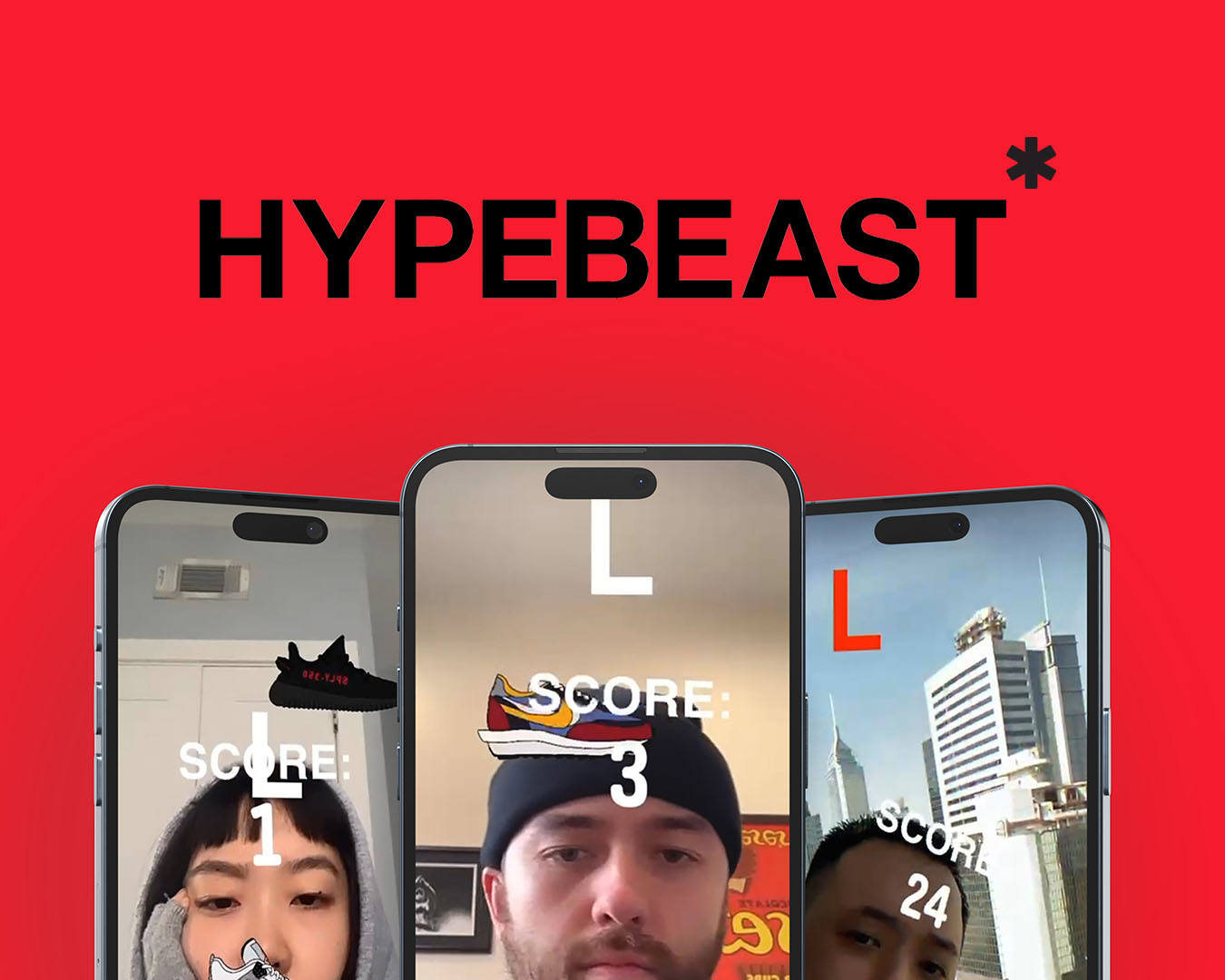 Hypebeast Instagram AR — Custom AR filter cover designed for Hypebeast and Hypebeast Kicks