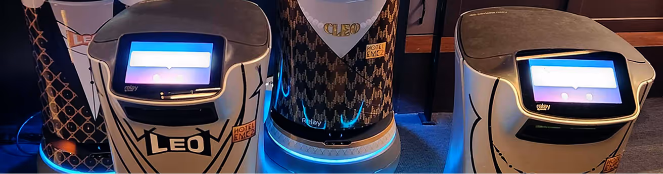 Relay Hotel delivery robots
