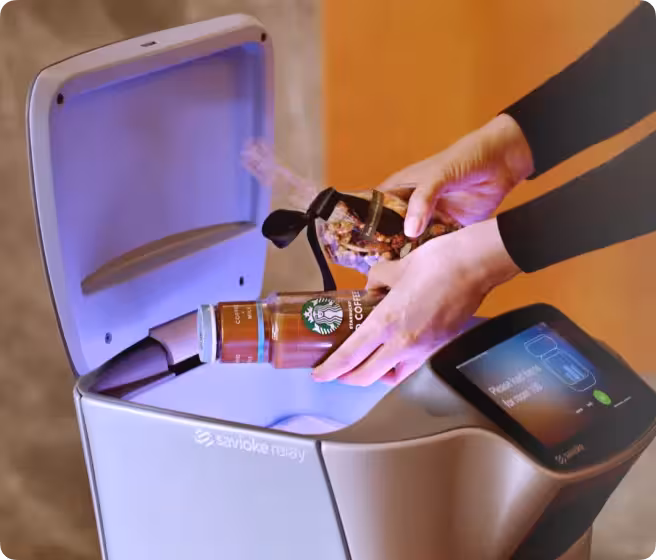 Relay delivery robot for hotels