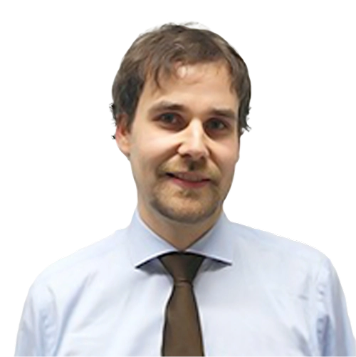 A headshot of Simon Bosse