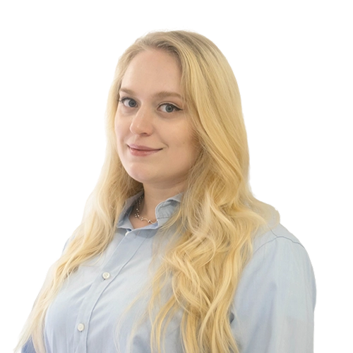 A headshot of Valeriia Bauer