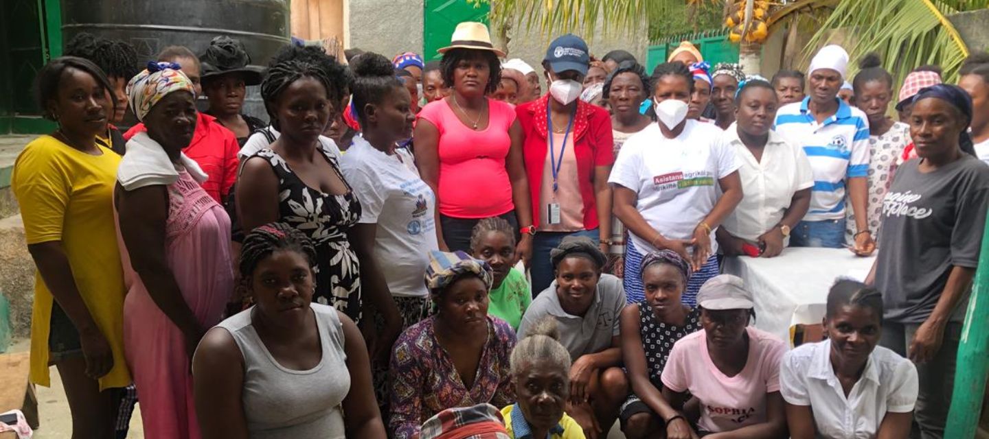 mujeres en haiti