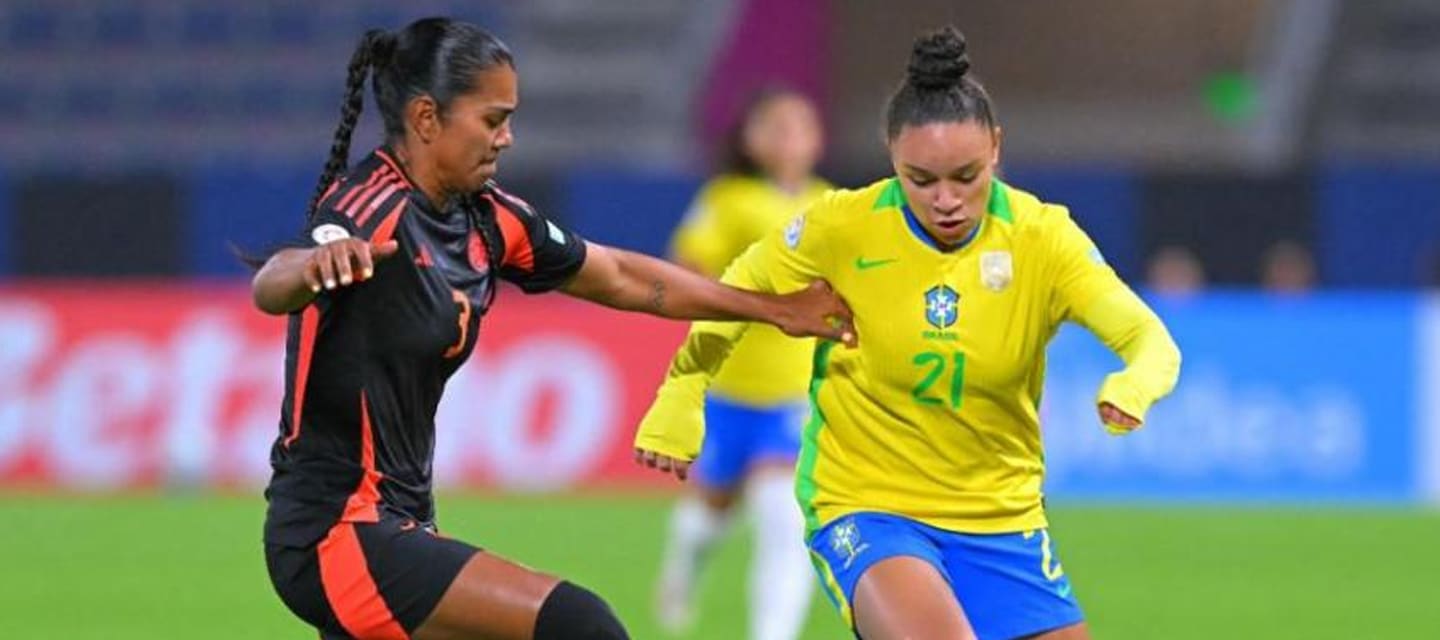 Selecciones de Brasil y Colombia