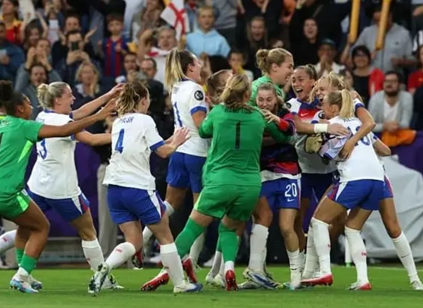 Selección inglesa campeona de la EURO Femenina