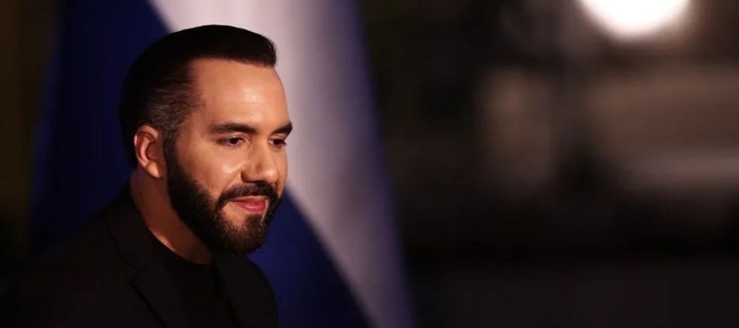 El presidente de El Salvador, Nayib Bukele