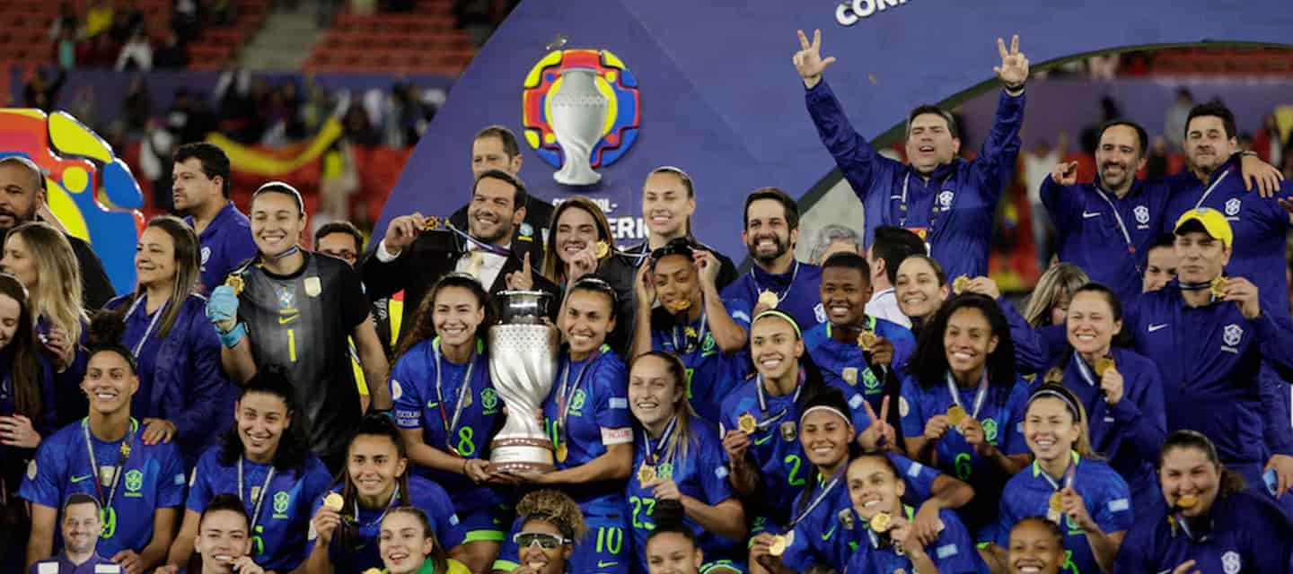 Brasil celebra la Copa América
