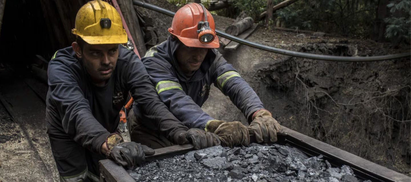  mineros de carbón en Colombia