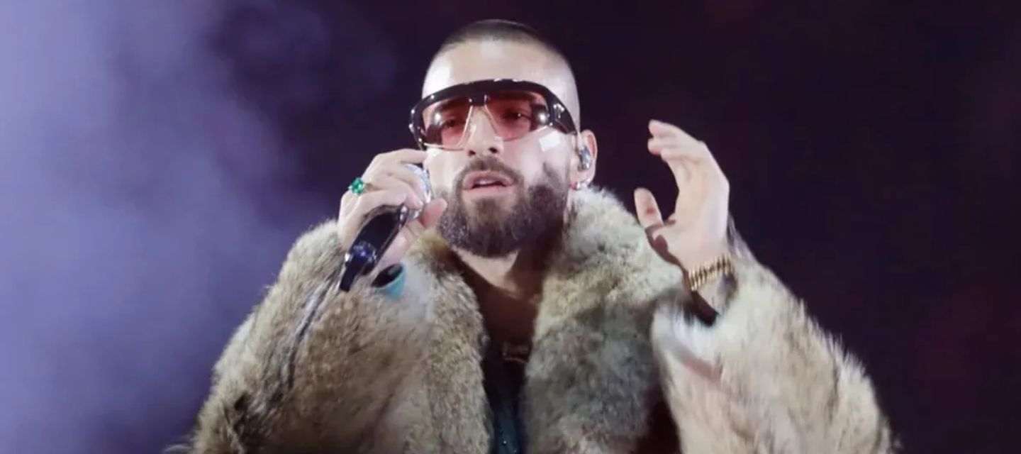 ⁠Maluma detiene su concierto