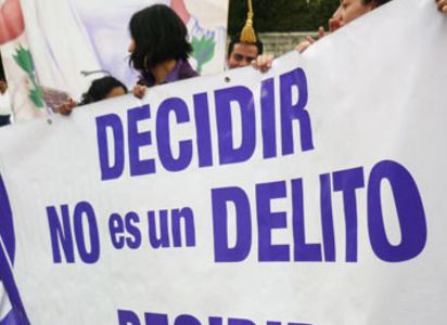 mujeres en RD a favor del aborto
