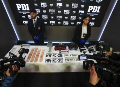 Cae banda en Chile que extorsionaba y lavaba dinero