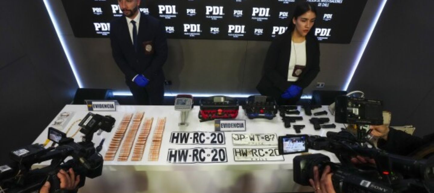 Cae banda en Chile que extorsionaba y lavaba dinero