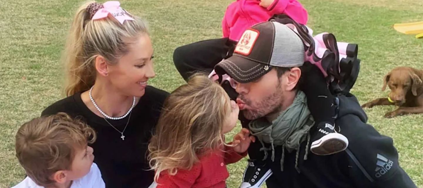 Enrique Iglesias y Anna Kournikova esperan su cuarto hijo