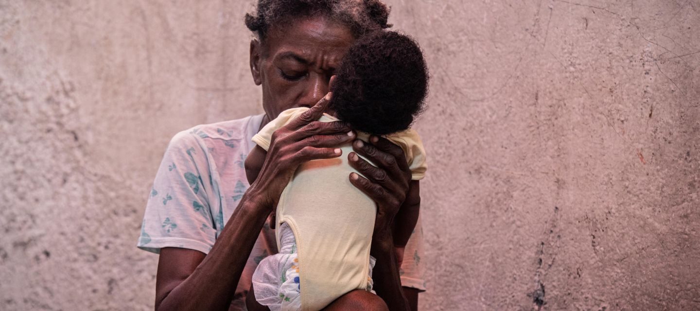 Maternidad con miedo en Haití