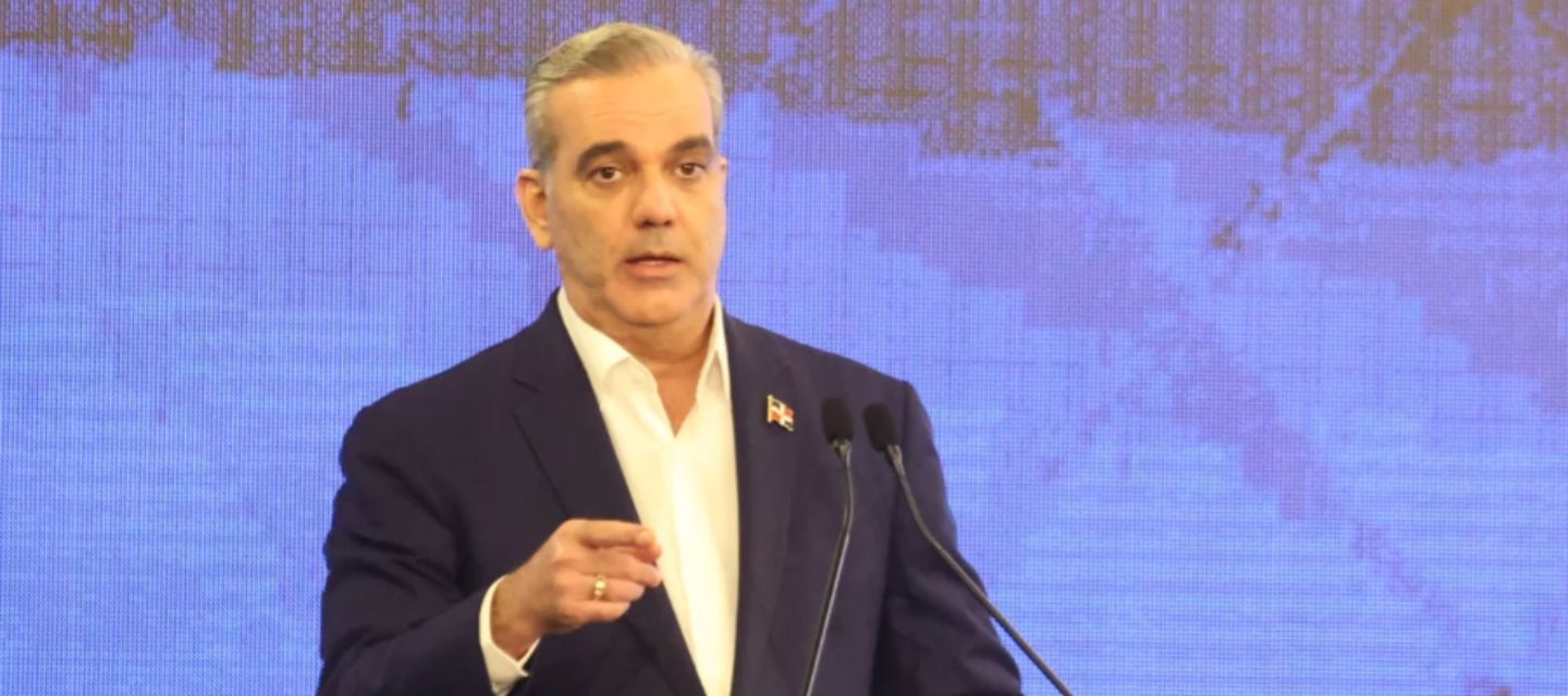 El presidente de República Dominicana, Luis Abinader