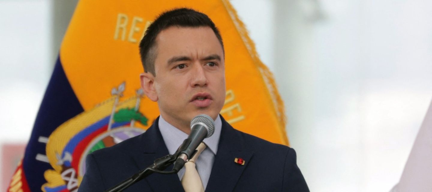 Daniel Noboa anunció que podría convocar una Asamblea Constituyente