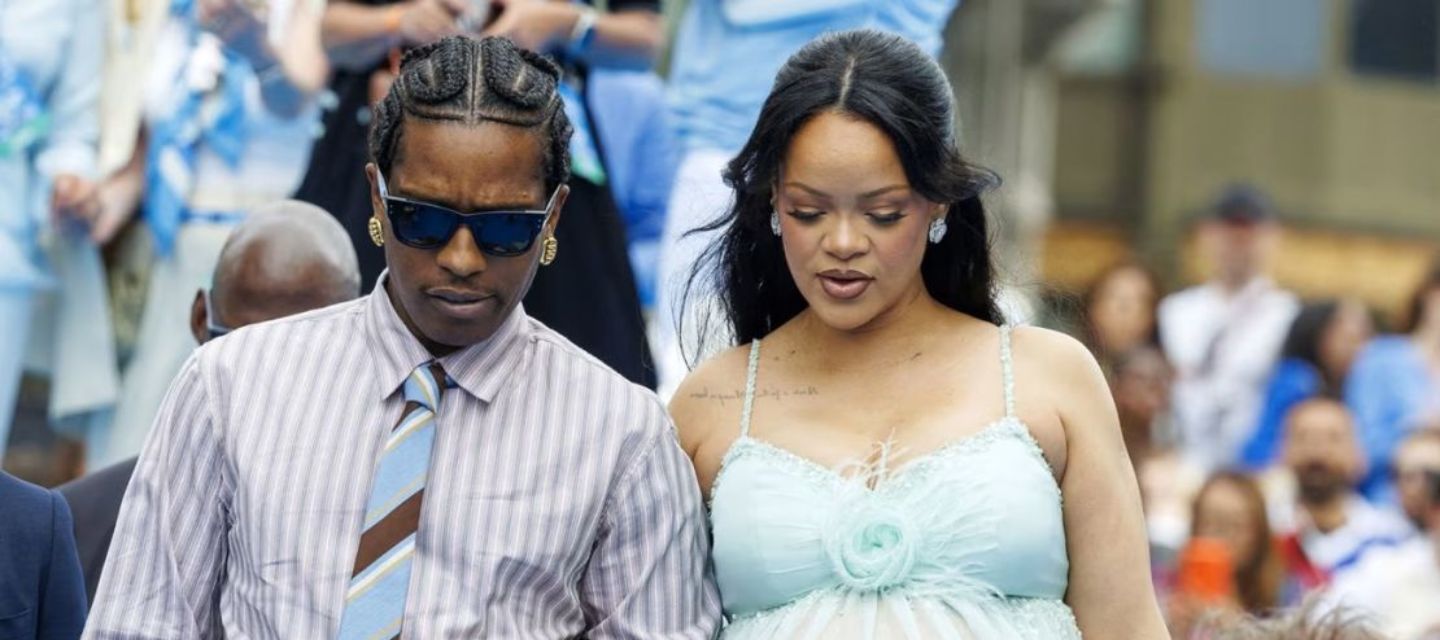 Rihanna dio la bienvenida a su tercer hijo con el rapero A$AP Rocky.
