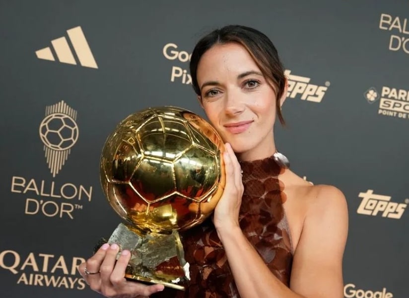 Aitana Bonmatí ganadora de Balón de Oro