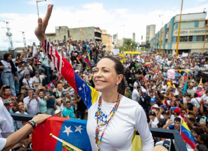 La opositora venezolana María Corina Machado recibió el Nobel de la Paz 2025 