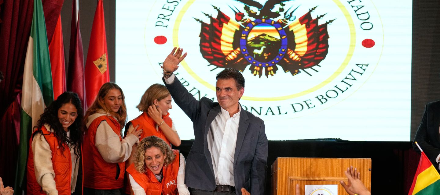 Rodrigo Paz, del Partido Demócrata Cristiano, ganó la presidencia de Bolivia