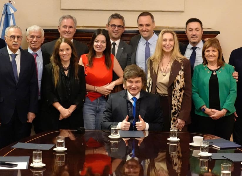 Nuevo gabinete de Milei
