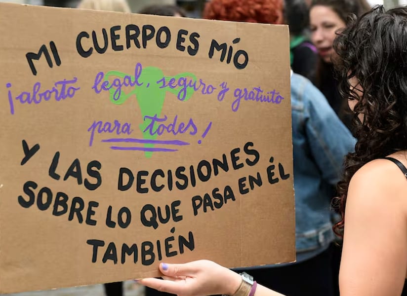 Mujeres proaborto en España