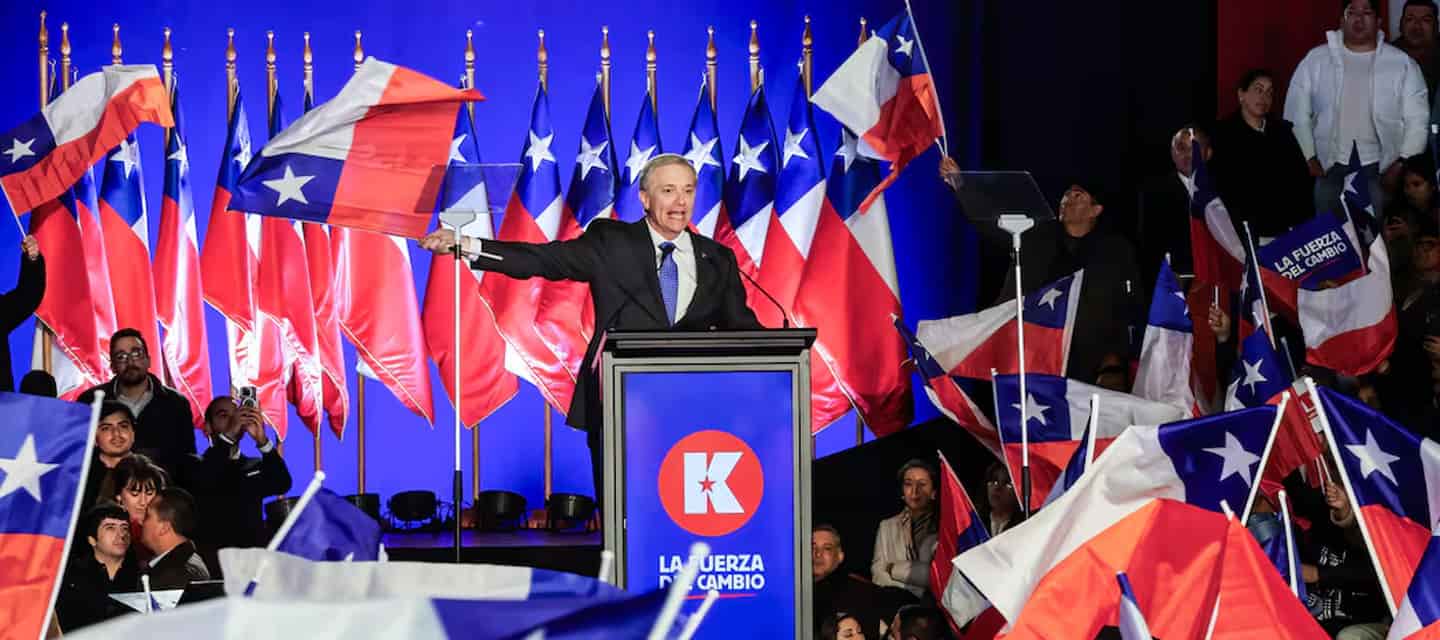 Kast candidato en Chile