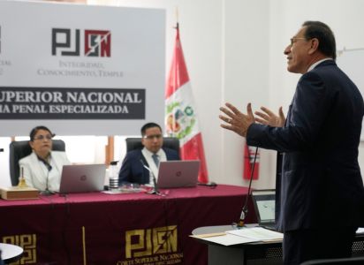 Expresidente Vizcarra de Perú se declara inocente